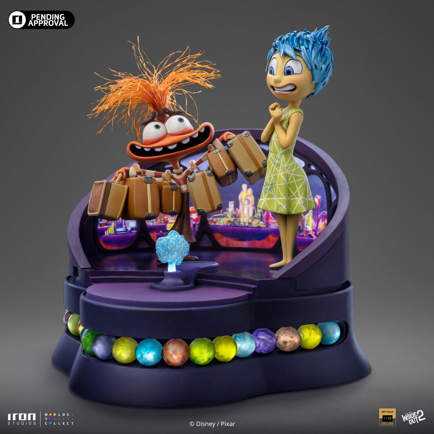 STATUE JOY & ANXIETY DELUXE - INSIDE OUT 2 - ART SCALE 1/10 (PRE-ORDER)