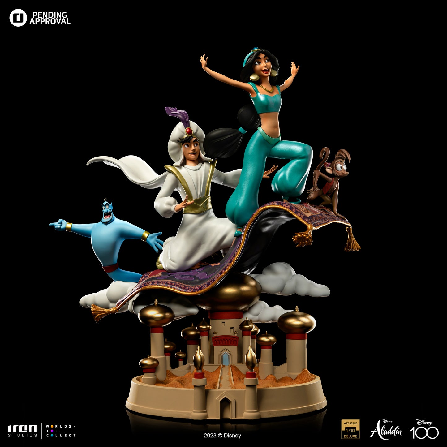 ALADDIN AND JASMINE DELUXE - DISNEY CLASSICS - ART SCALE 1/10 (PRE-ORDER)