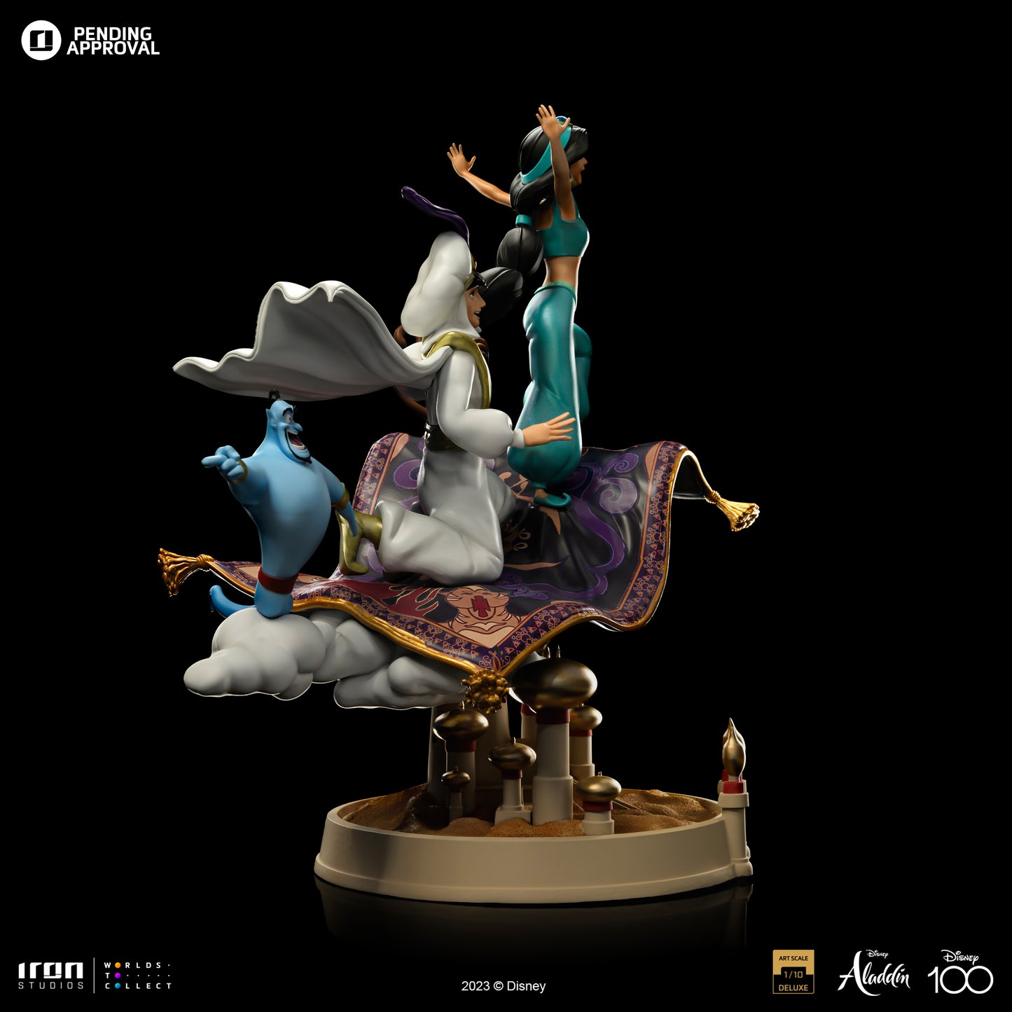 ALADDIN AND JASMINE DELUXE - DISNEY CLASSICS - ART SCALE 1/10 (PRE-ORDER)