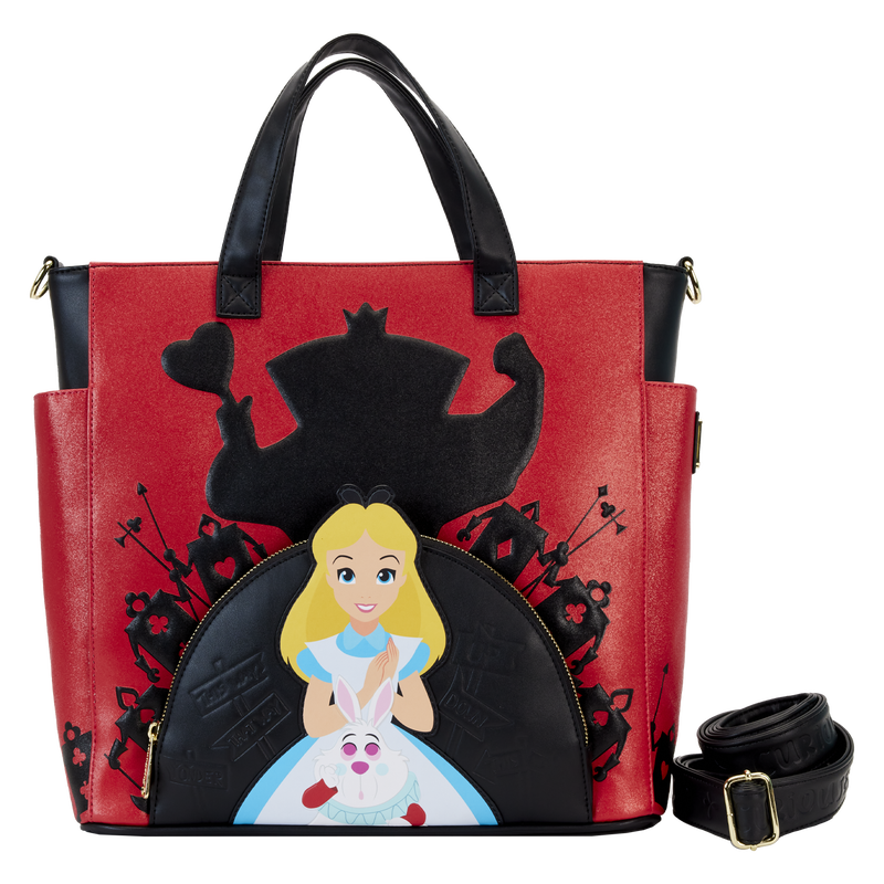 Alice in Wonderland Villains Convertible Crossbody Purse