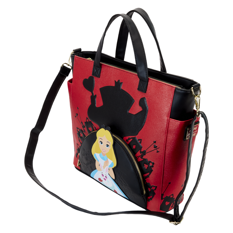 Alice in Wonderland Villains Convertible Crossbody Purse