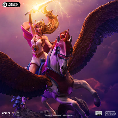 SHE-RA AND SWIFT WIND DELUXE - MASTERS OF THE UNIVERSE - ART SCALE 1/10 - (PRE-ORDER)