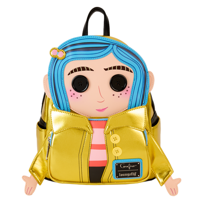 Coraline 15th Anniversary Laika Doll Metallic Cosplay Mini Backpack