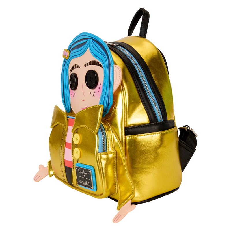 Coraline 15th Anniversary Laika Doll Metallic Cosplay Mini Backpack