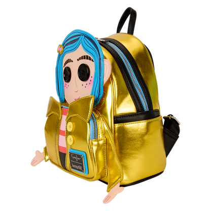 Coraline 15th Anniversary Laika Doll Metallic Cosplay Mini Backpack