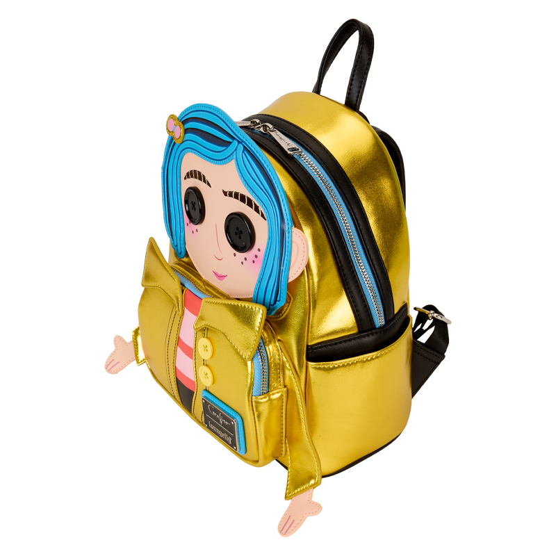 Coraline 15th Anniversary Laika Doll Metallic Cosplay Mini Backpack