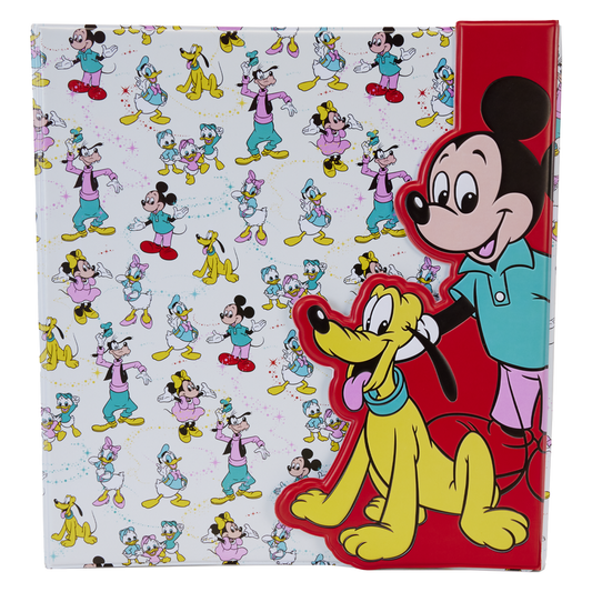 Disney100 Mickey & Friends Classic Stationery 3-Ring Binder