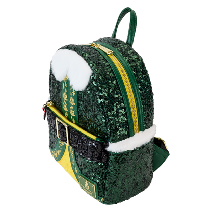 Elf Buddy Sequin Cosplay Mini Backpack