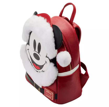 Disney Glitter Mickey Mouse Santa Mini Backpack