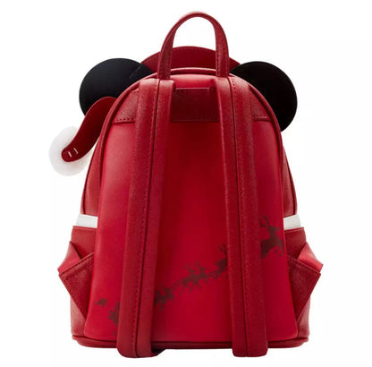 Disney Glitter Mickey Mouse Santa Mini Backpack