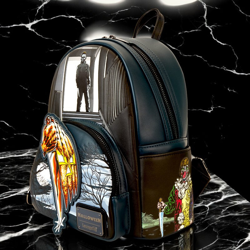 Halloween Michael Myers Jack-O'-Lantern Glow Mini Backpack (PRE-ORDER DEC 2024)