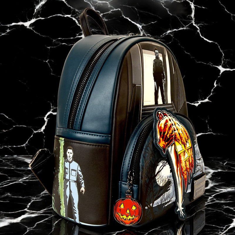 Halloween Michael Myers Jack-O'-Lantern Glow Mini Backpack (PRE-ORDER DEC 2024)