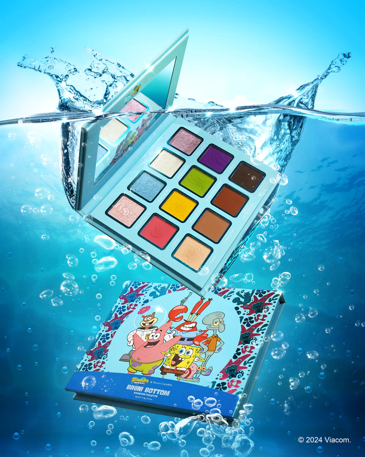 SPONGEBOB "BIKINI BOTTOM" EYESHADOW PALETTE (PRE ORDER - JAN)