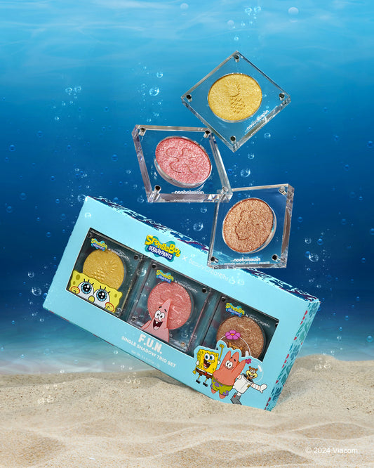 SPONGEBOB "F.U.N." SINGLE EYESHADOW SET (PRE-ORDER - JAN)