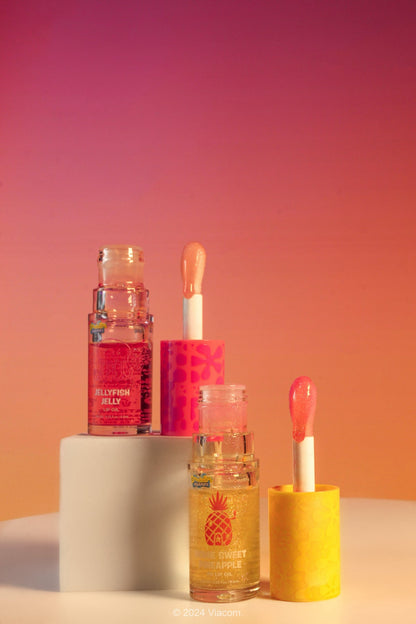 SPONGEBOB "JELLYFISH JAM" LIP OIL SET (PRE-ORDER - JAN)