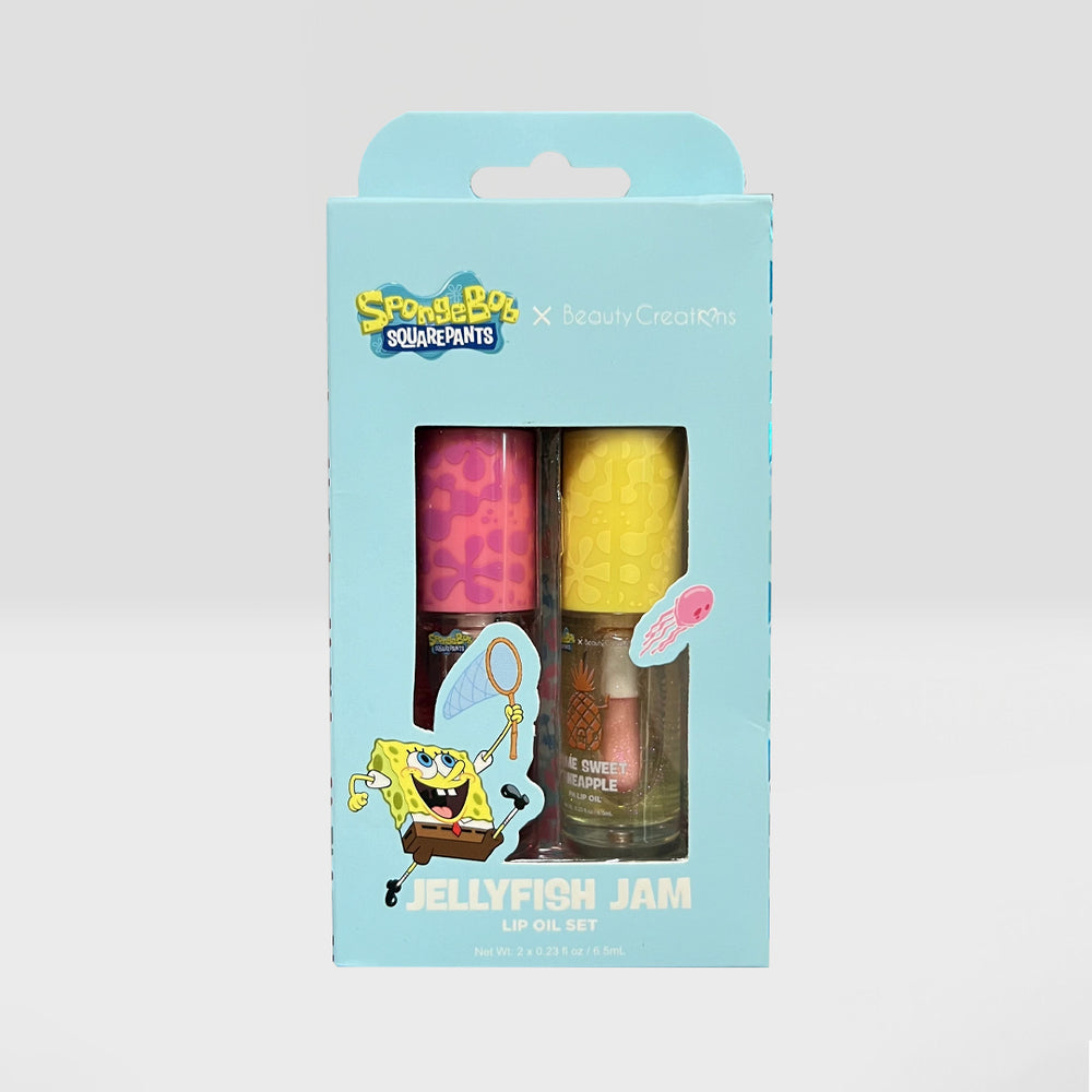 SPONGEBOB "JELLYFISH JAM" LIP OIL SET (PRE-ORDER - JAN)