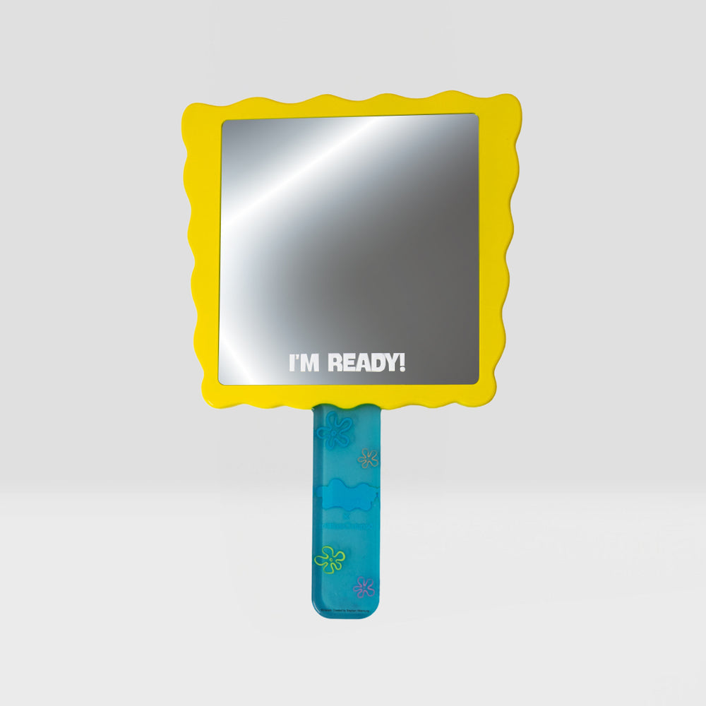 SPONGEBOB "I'M READY" HANDHELD MIRROR (PRE-ORDER - JAN)