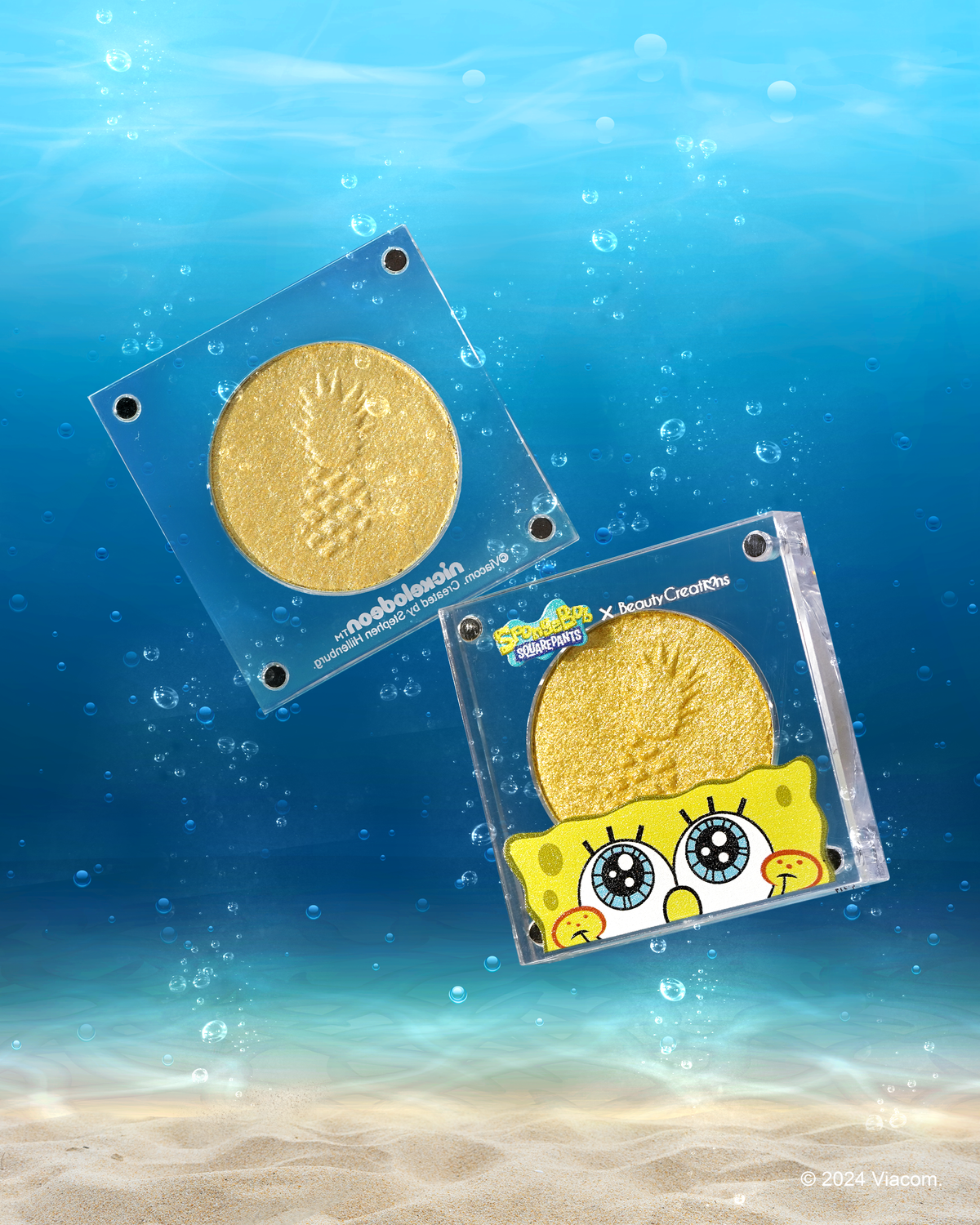 SPONGEBOB "FEELIN' FINEAPPLE" SINGLE EYESHADOW (PRE-ORDER - JAN)