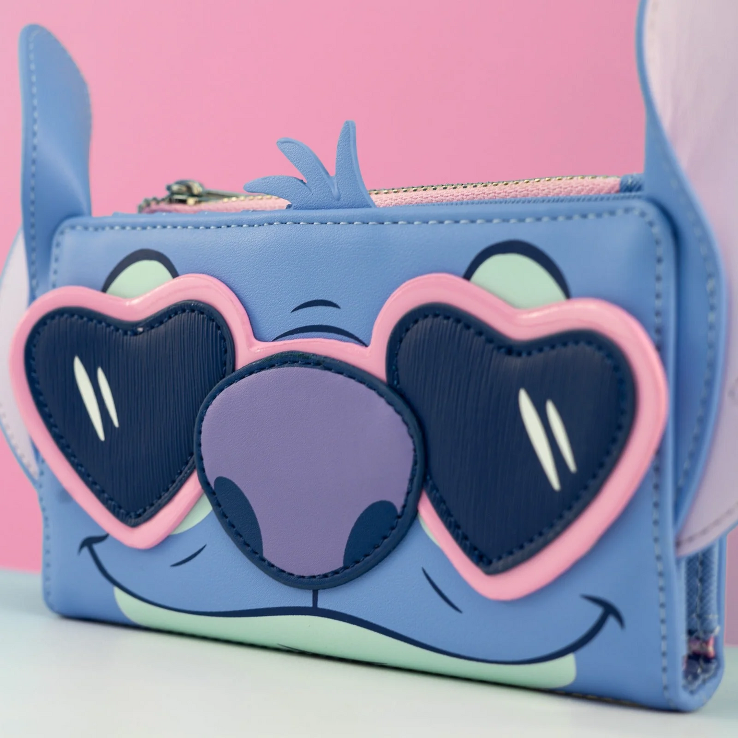 STITCH HEART SUNGLASSES WALLET