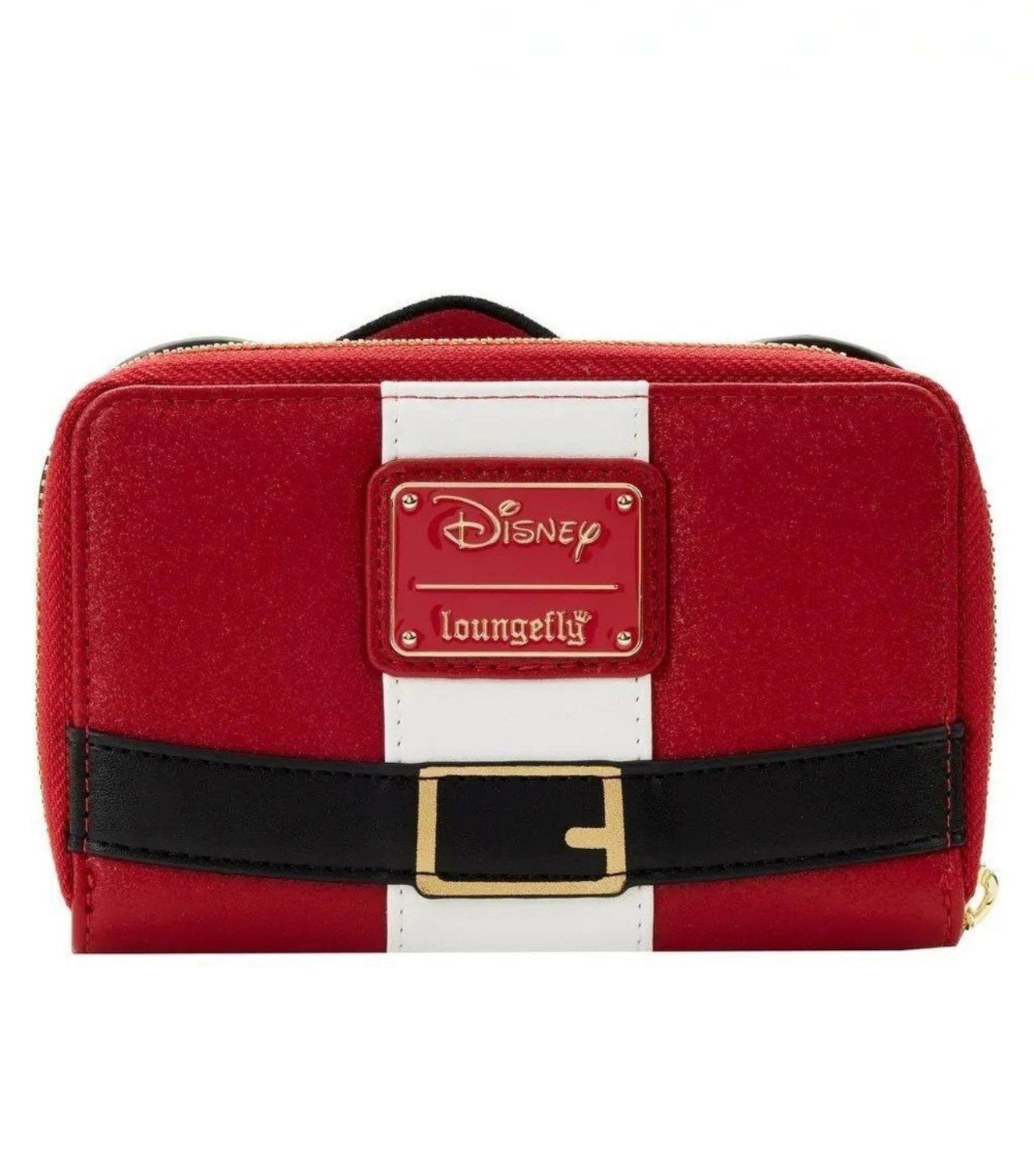 Disney Glitter Mickey Mouse Santa Wallet