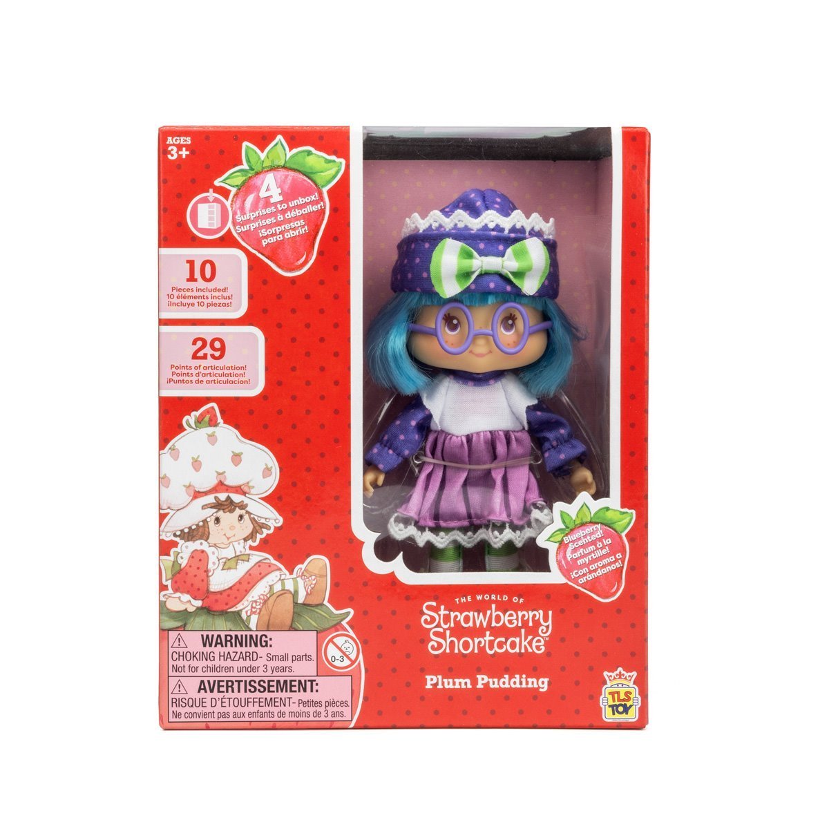 Strawberry Shortcake 5 1/2-Inch Plum Pudding Fashion Doll - SDCC 2024 Exclusive