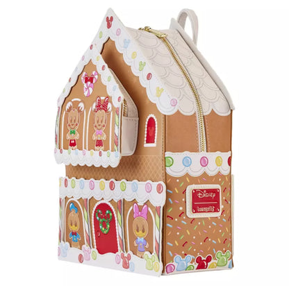 Mickey Mouse and Friends Gingerbread Holiday House Mini-Backpack