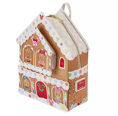 Mickey Mouse and Friends Gingerbread Holiday House Mini-Backpack