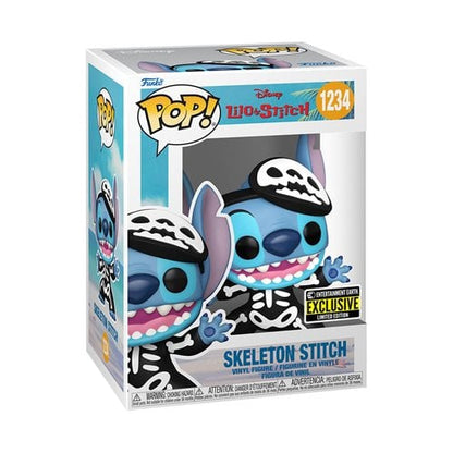 Lilo & Stitch Skeleton Stitch Funko Pop! Vinyl Figure #1234 - Entertainment Earth Exclusive