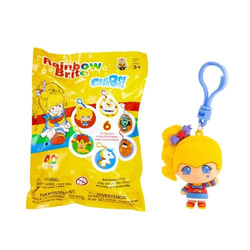 Rainbow Brite 2.5 IN CheeBee Keychain Random Blind Bag