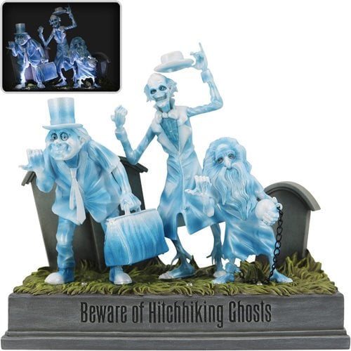 Disney Showcase Haunted Mansion Hitchhiking Ghosts Statue