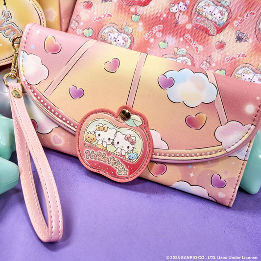 Sanrio Hello Kitty Carnival Flap Wristlet Wallet