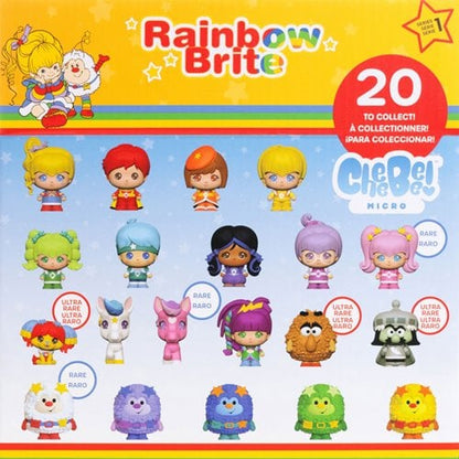 Rainbow Brite 1 1/2-Inch Cheebee Mini-Figures Random Blind Star-Shaped Pudding Cup