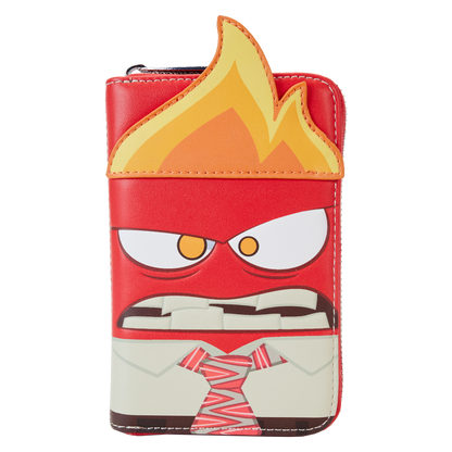 Inside Out  Anger Cosplay Glow Zip Around Wallet