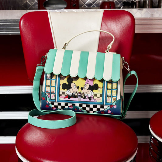 Mickey & Minnie Date Night Diner Crossbody Bag