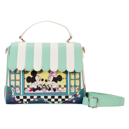 Mickey & Minnie Date Night Diner Crossbody Bag