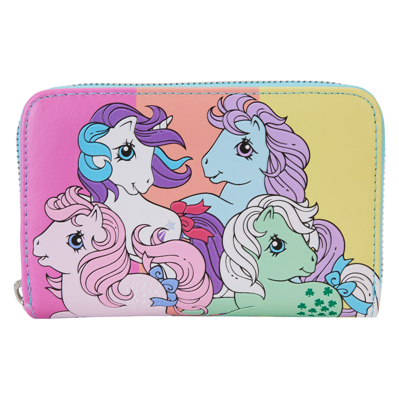 My Little Pony Color Block Zip Around Wallet