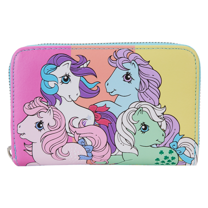 My Little Pony Color Block Zip Around Wallet