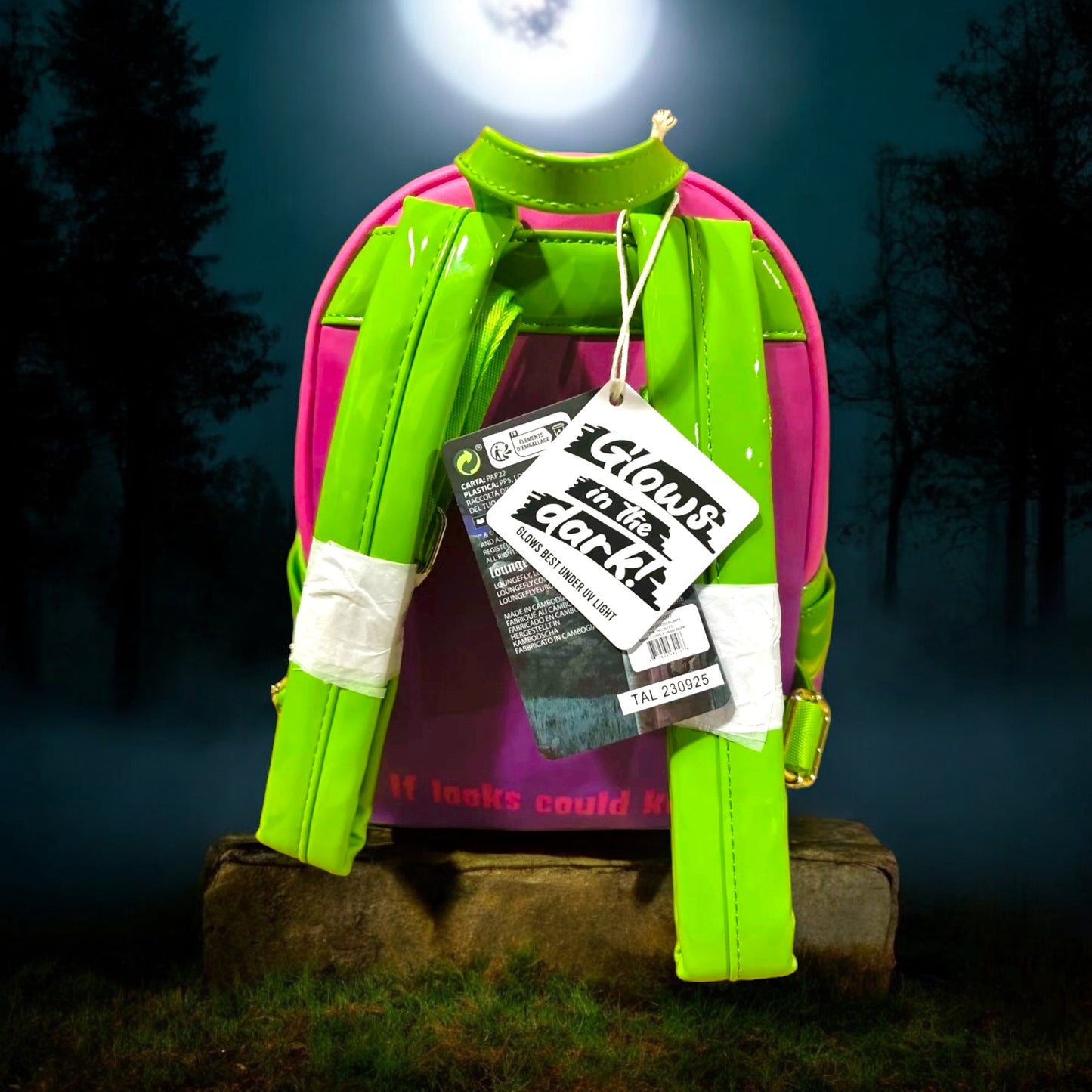 Goosebumps Haunted Mask Glow In The Dark Mini-Backpack