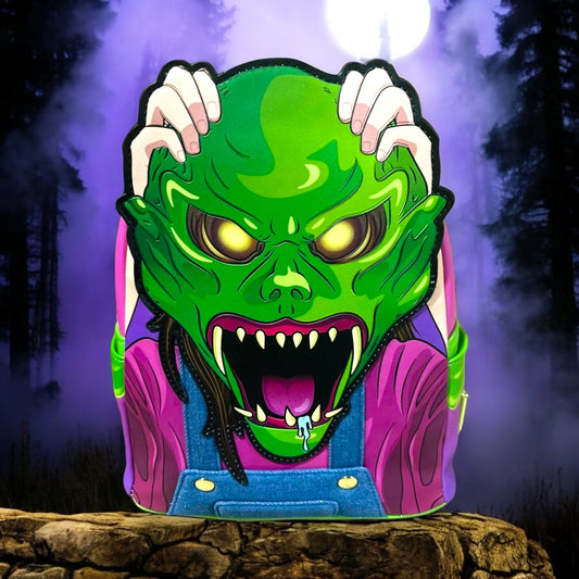 Goosebumps Haunted Mask Glow In The Dark Mini-Backpack