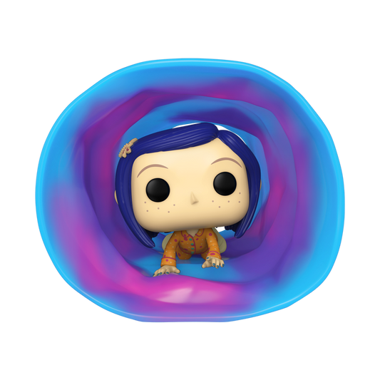 Coraline 15th Anniversary Coraline in Tunnel Deluxe Funko Pop! Vinyl Figure #1643 (PRE-ORDER - JAN 2025)