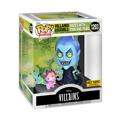 Pop! Deluxe Villains Assemble: Hades with Pain and Panic