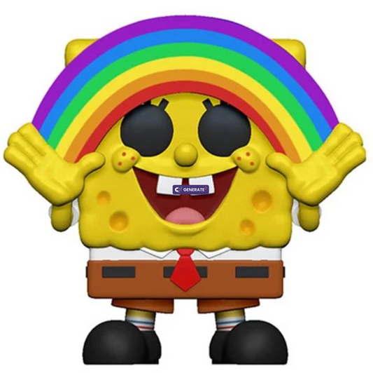 Spongebob Squarepants Spongebob Rainbow Funko Pop! Vinyl Figure #558 (PRE-ORDER )