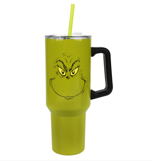 Dr. Seuss The Grinch 40 oz. Stainless Steel Tumbler (PRE-ORDER)