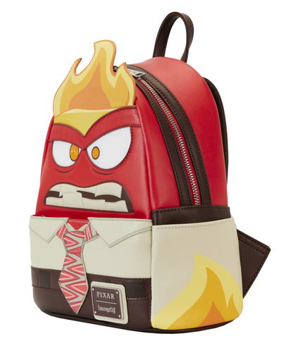 Inside Out Anger Cosplay Light Up Glow In The Dark Mini Backpack