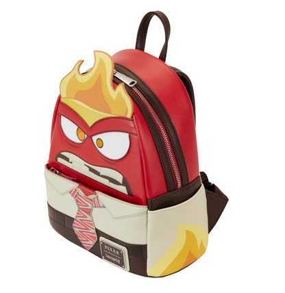 Inside Out Anger Cosplay Light Up Glow In The Dark Mini Backpack