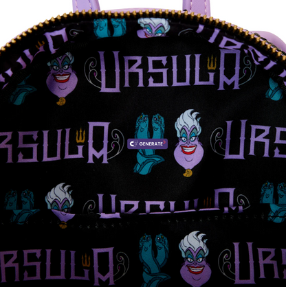 Ursula Sequin Cosplay Mini Backpack