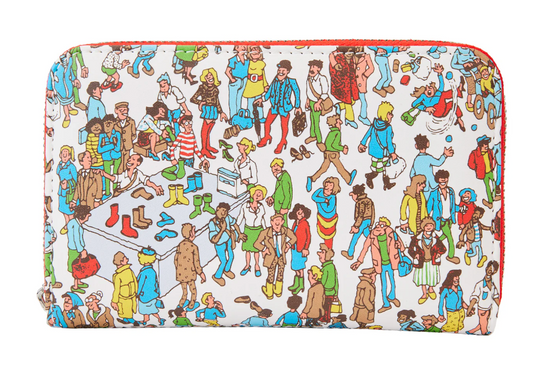 Where's Waldo Cosplay Zip Around Wallet