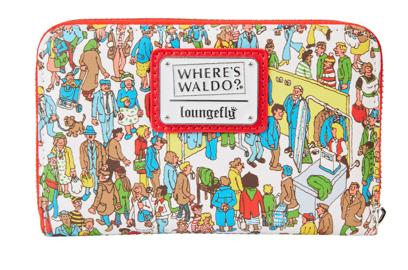 Where's Waldo Cosplay Zip Around Wallet