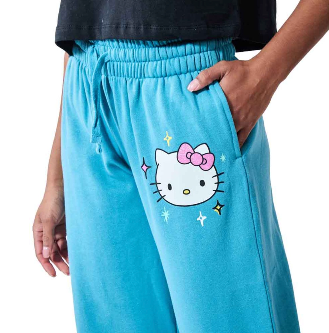 Hello Kitty Glitter Ink Relaxed Sweatpant (PRE-0RDER)