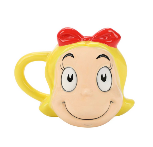 Dr. Seuss Cindy Lou Who 16 oz. Ceramic Sculpted Mug (PRE-ORDER)